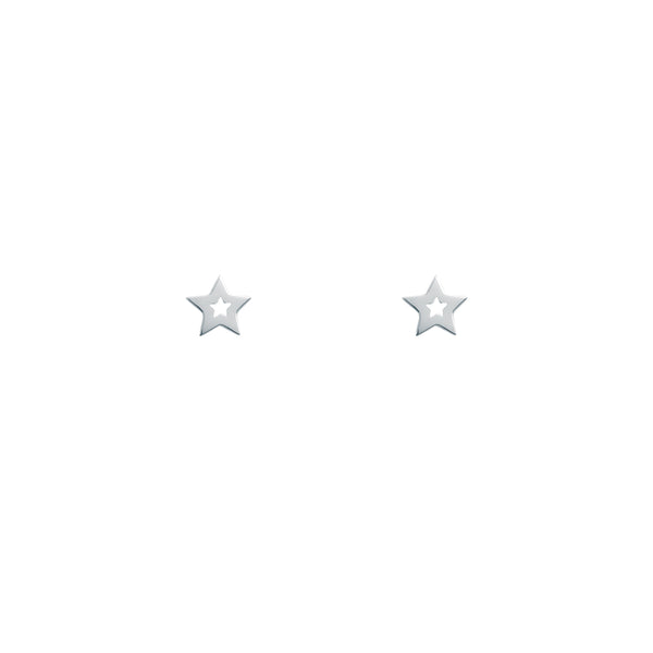 STAR WISHING STUDS - BO + BALA - SILVER STUDS ONLINE