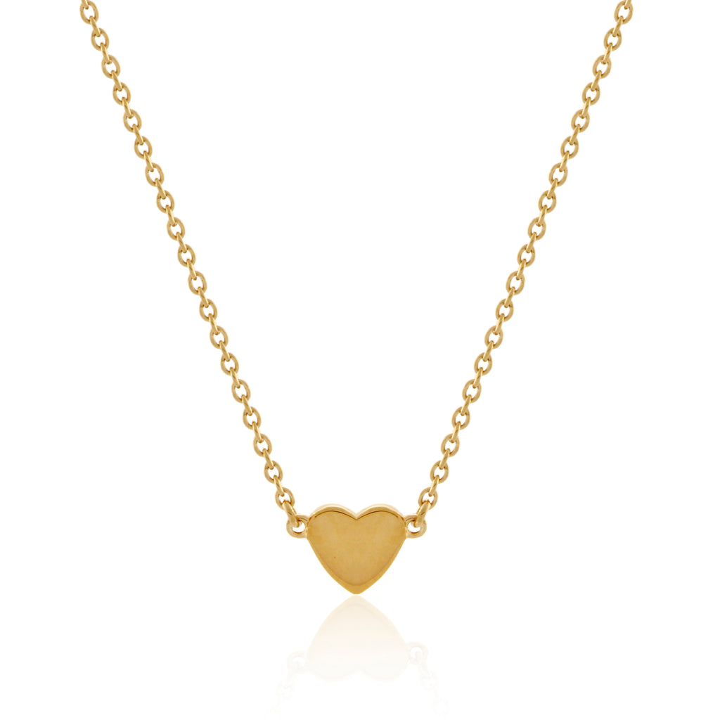 Love Necklace - Yellow Gold Vermeil