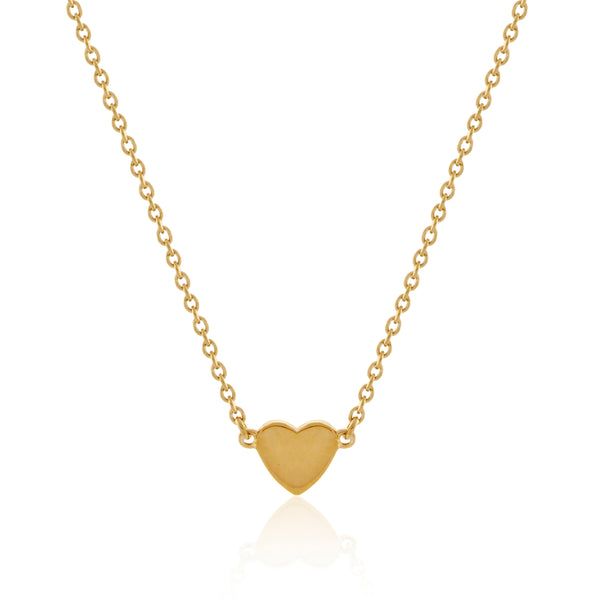 Love Necklace - Yellow Gold Vermeil