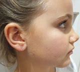ZIG ZAG STUDS - BO + BALA - EARRINGS FOR KIDS NZ